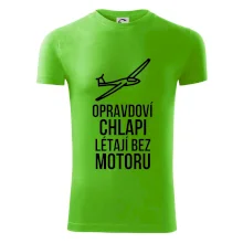 Opravdovi chlapi létají bez motoru