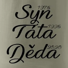 Syn, táta děda - vaše ročníky