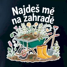Najdeš mě na zahradě - kolečko