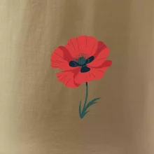 Vlčí mák kreslený velký