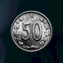 Padesátník 1963 - 1978 bez nápisu
