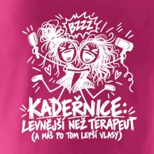Kadeřnice levnější než terapeut - kreslené