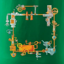 Steampunk barevná sestava