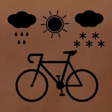 Cyklista za každého počasí