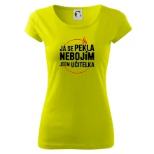 Já se pekla nebojím, jsem učitelka