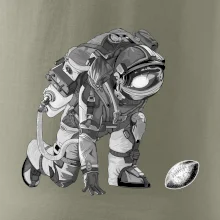 Americký fotbal astronaut