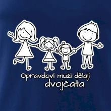 Opravdoví muži dělají dvojčata - holka kluk
