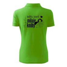 Černobílá holka, která miluje knihy - Vaše jméno