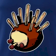 Kaštanový ježeček - prso