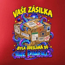Vaše zásilka byla odeslána do jiné dimenze