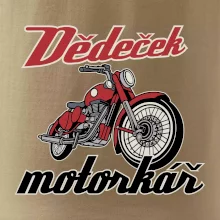 Dědeček motorkář Dědeček motorkář