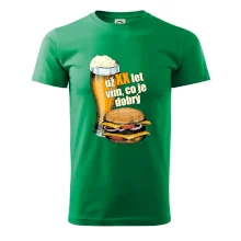 Pivo a burger vím co je dobrý Pivo a burger vím co je dobrý