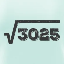 Narozeniny odmocnina 55
