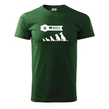 I love dogs - tlapka