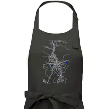 Vrchlabí - Mapa s vodními toky