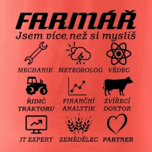 Symboly farmář - Traktorista a partner