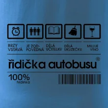 Čárový kód řidička autobusu