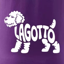Lagotto nápis v těle
