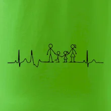 EKG rodina - kluk holka