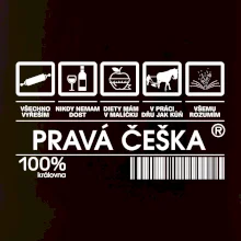 Čárový kód  - Pravá Češka