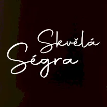 Skvělá ségra - nápis na zádech