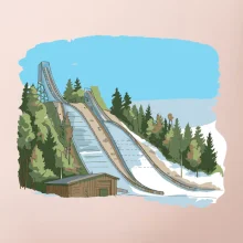 Obrázek skokanských můstků