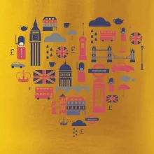 Anglie symboly srdce