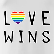 Love wins nápis