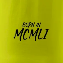 Born in - Římské číslo 1951