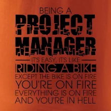 Being A Project Manager - bike