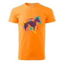 Pes abstrakce hubený