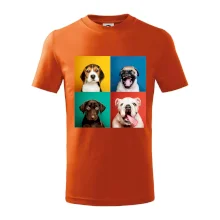 Psi štěňata koláž