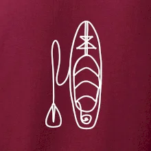 Paddleboard jedním tahem