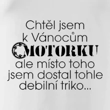 Chtěl jsem dostat motorku - Vánoce