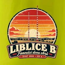Liblice B retro odznak dvou vysílačů