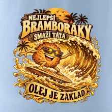 Nejlepší bramboráky smaží táta Olej je základ