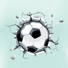 Fotbalový míč v triku