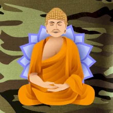 Budha barevný