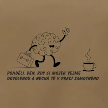 Pondělí, den, kdy si mozek vezme dovolenou