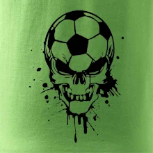 Fotbal lebka splash