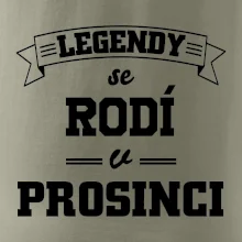 Legendy se rodí v prosinci