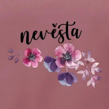 Nevěsta květy růžové