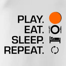 Hokejbal - Play eat sleep repeat