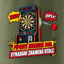 Pípnutí znamená bod. Vynadání znamená vedle