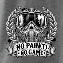 Motiv no paint no game s maskou
