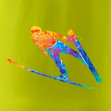 Skokan na lyžích splash