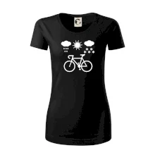 Cyklista za každého počasí