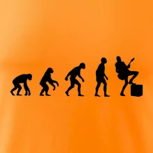 Evoluce kytarista - noha na kombu