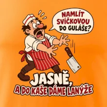 Svíčková do guláše a lanýže do kaše