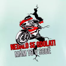 Nedalo se odolat, mám to v sobě silniční motorka